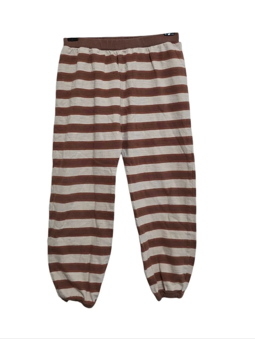 Rylee + Cru Relaxed Set in Brown/Cream Stripe Size 4-5Y